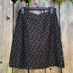 Ann Taylor Vine black skirt